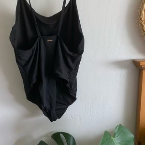 victoria secret black cheekie one piece swimsuit🌼